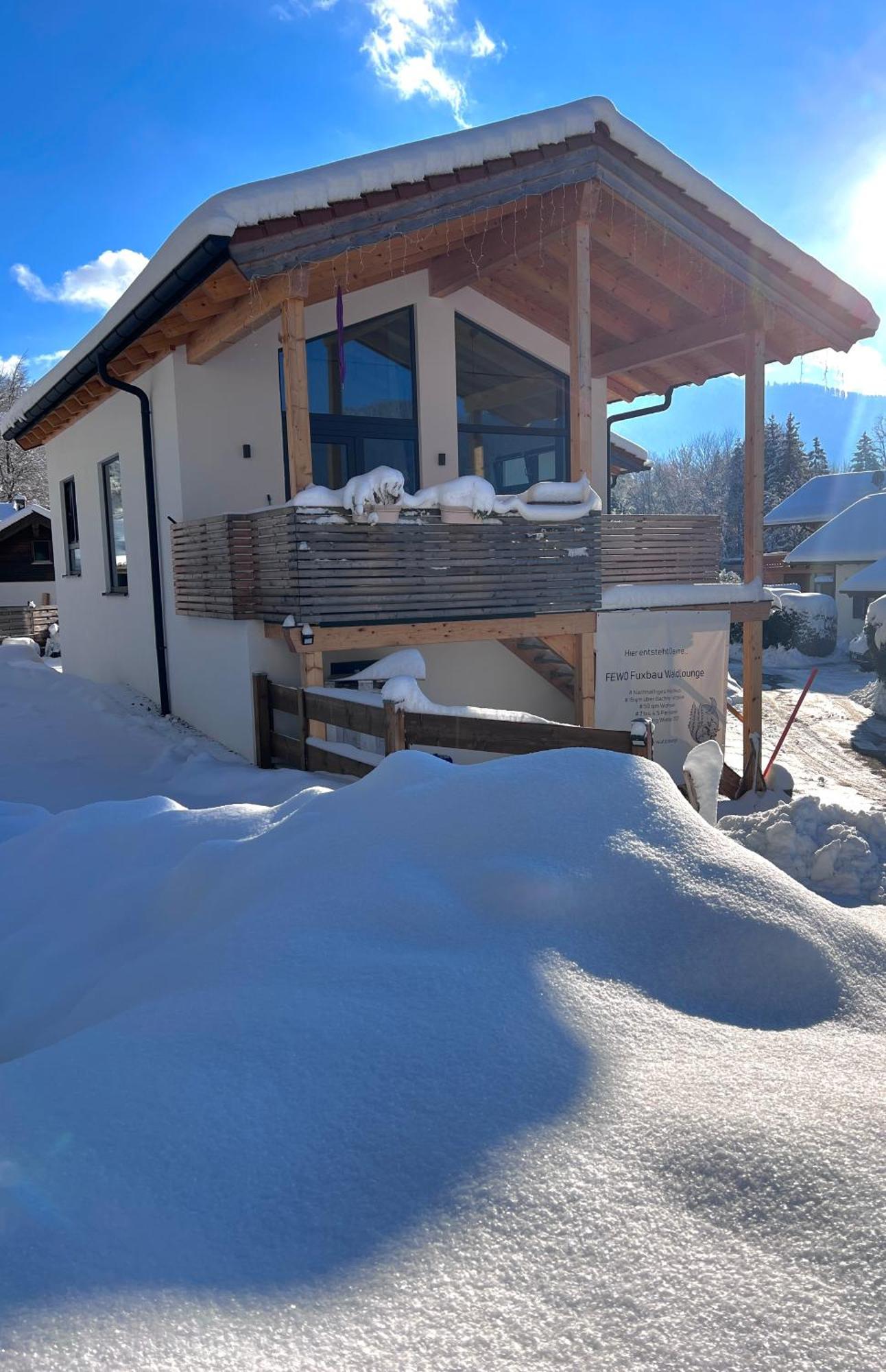 Villa Fuxbau Waldlounge Ruhpolding Exterior foto