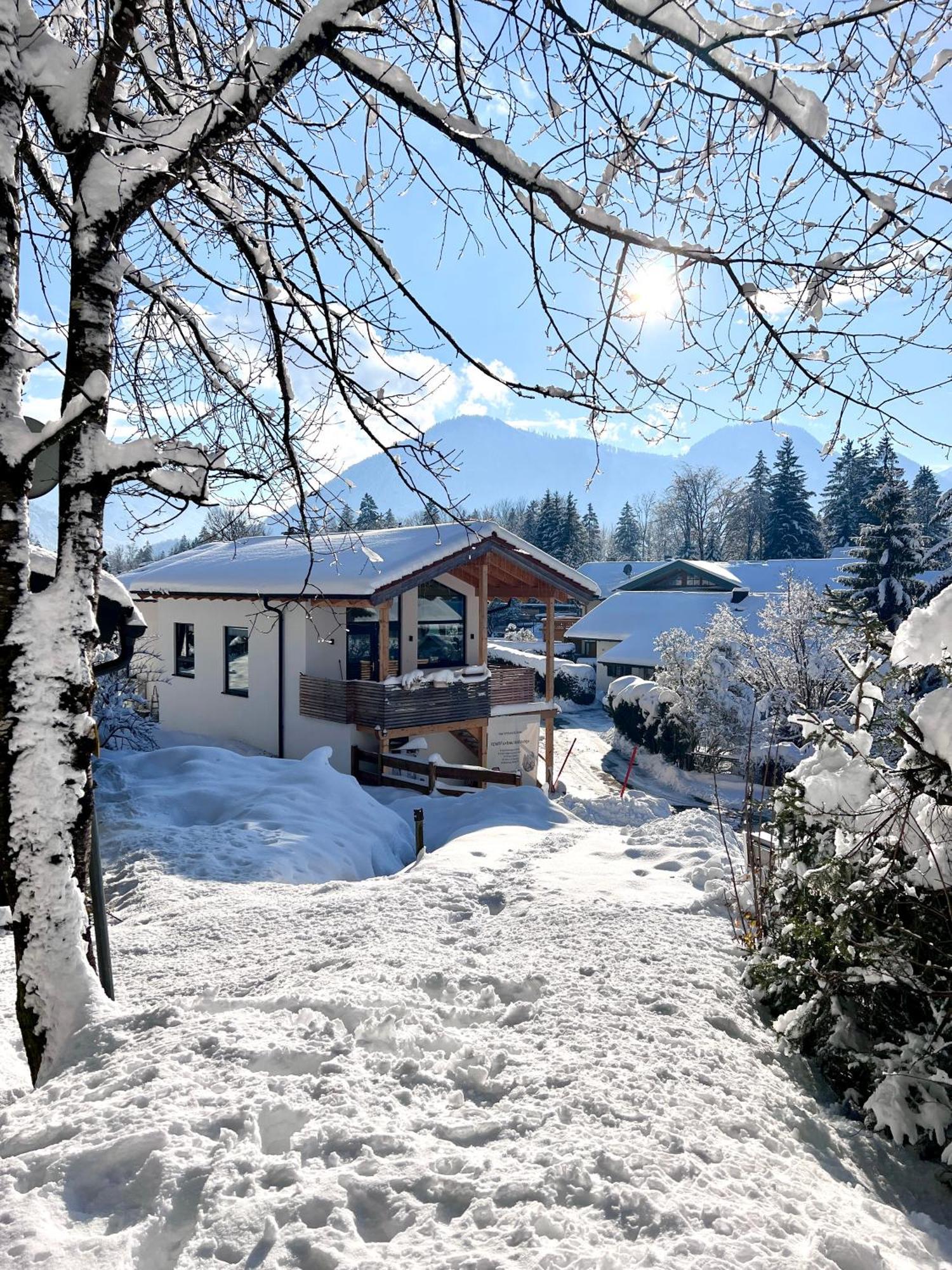 Villa Fuxbau Waldlounge Ruhpolding Exterior foto